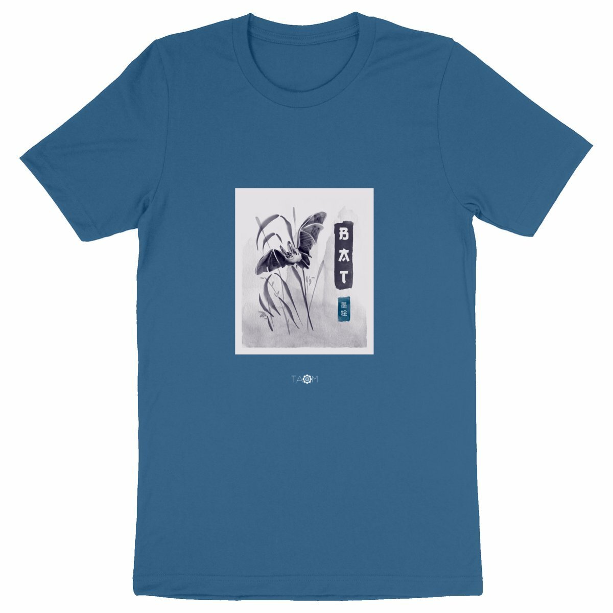 T-Shirt Unisexe CALLIGRAPHIE Chauve-Souris