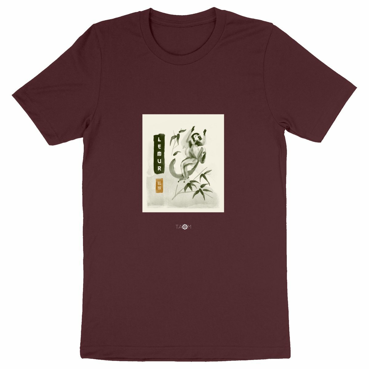T-Shirt Unisexe CALLIGRAPHIE Lémurien