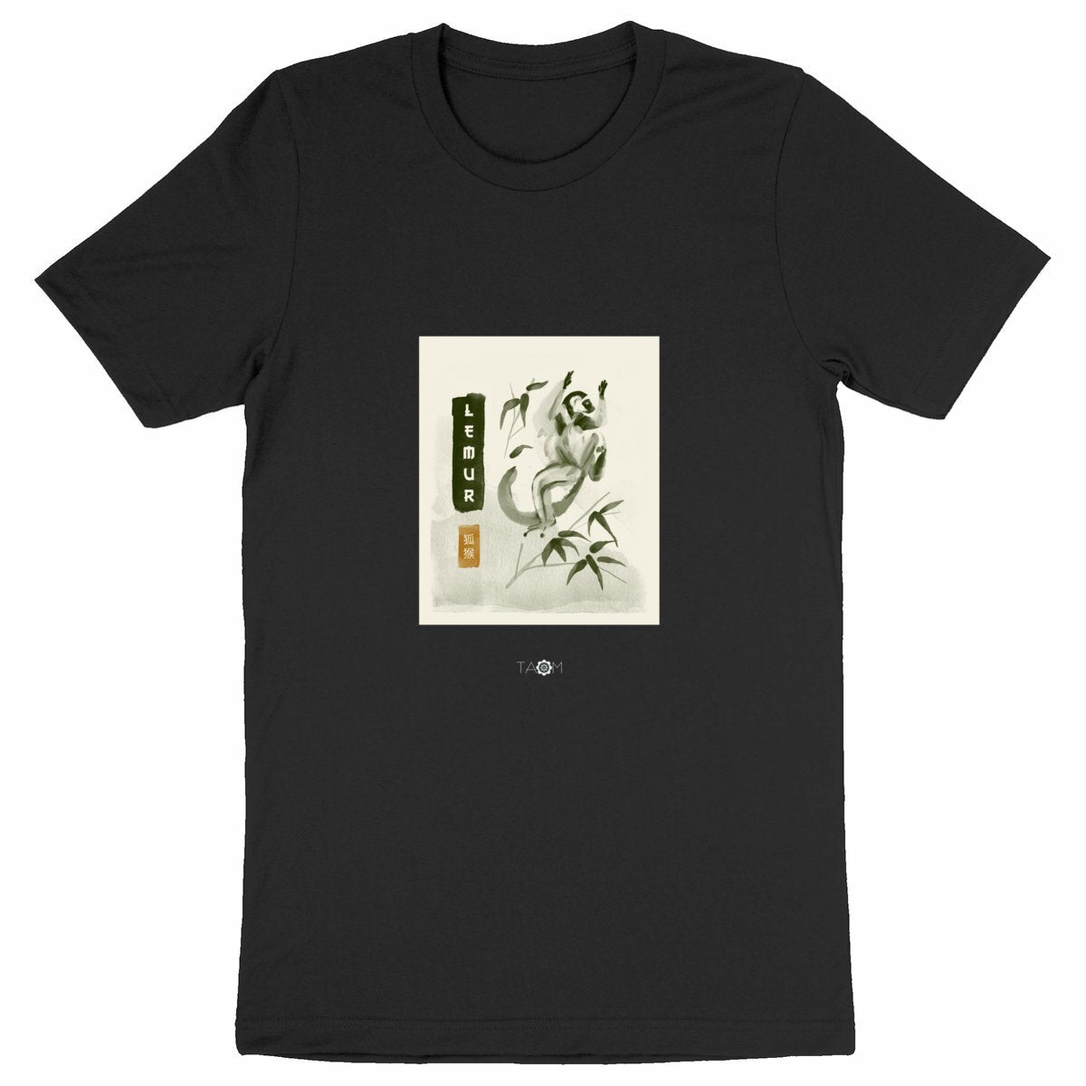T-Shirt Unisexe CALLIGRAPHIE Lémurien