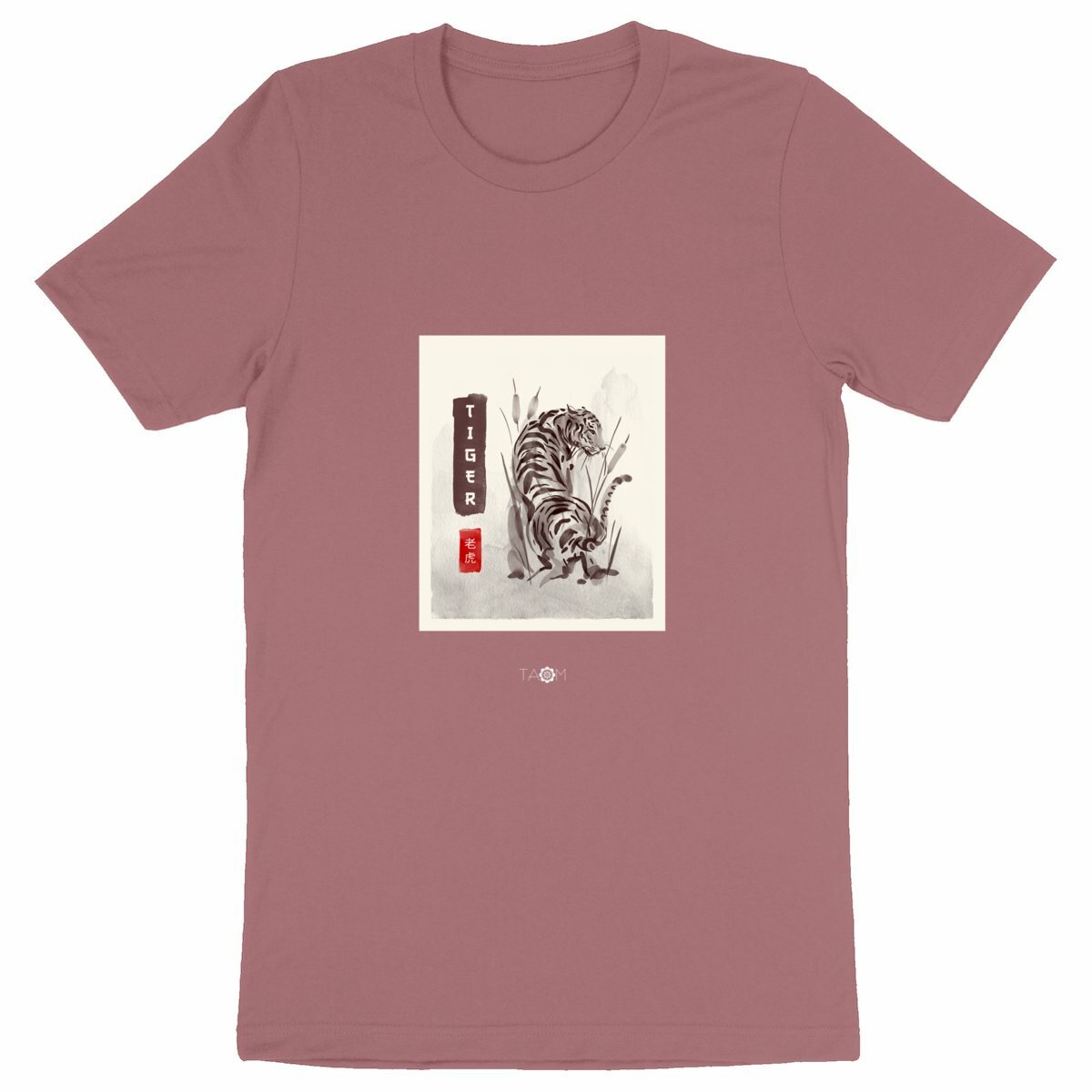 T-Shirt Unisexe CALLIGRAPHIE Tigre