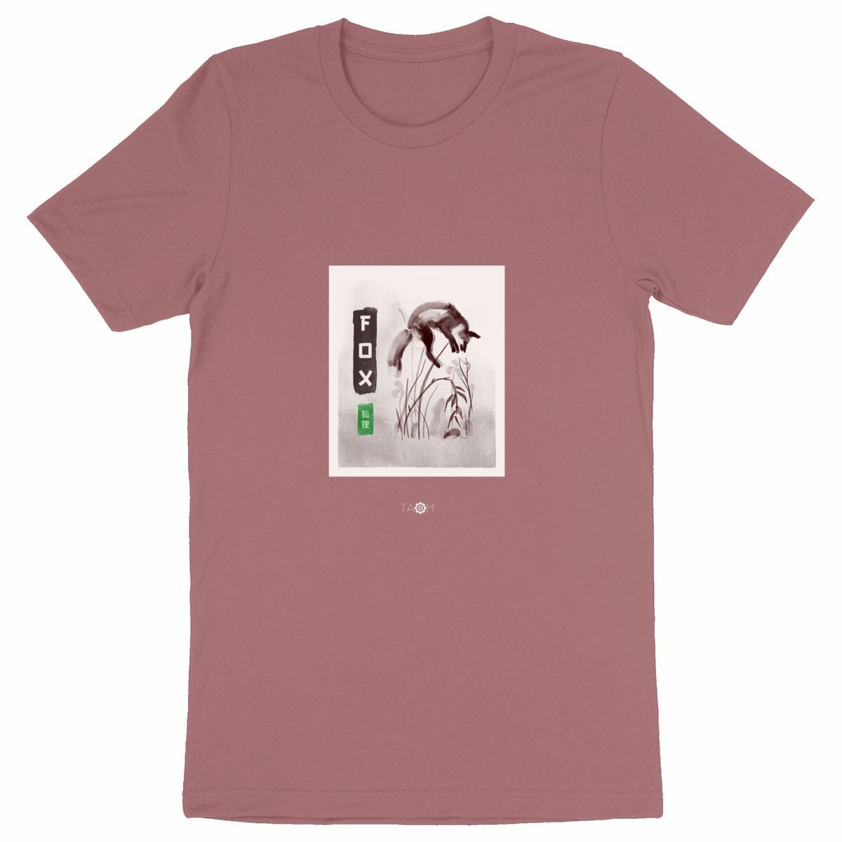 T-Shirt Unisexe CALLIGRAPHIE Renard