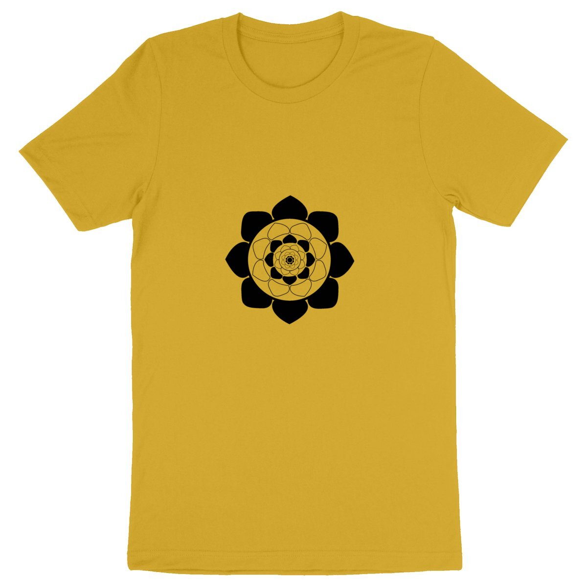 T-shirt Unisexe Mandala TAOM Noir