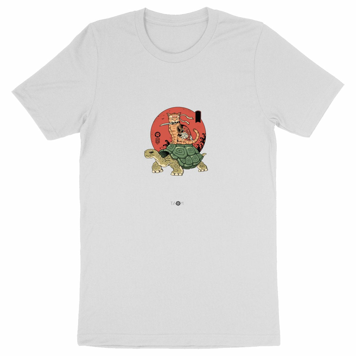 T-Shirt Unisexe TORTUE CHAT 