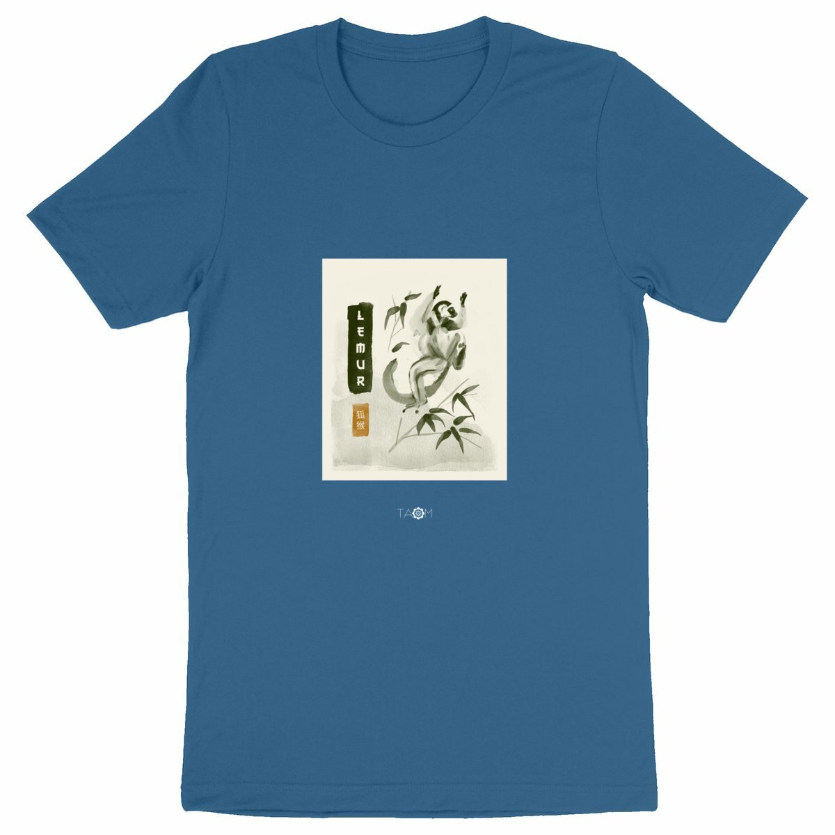 T-Shirt Unisexe CALLIGRAPHIE Lémurien 