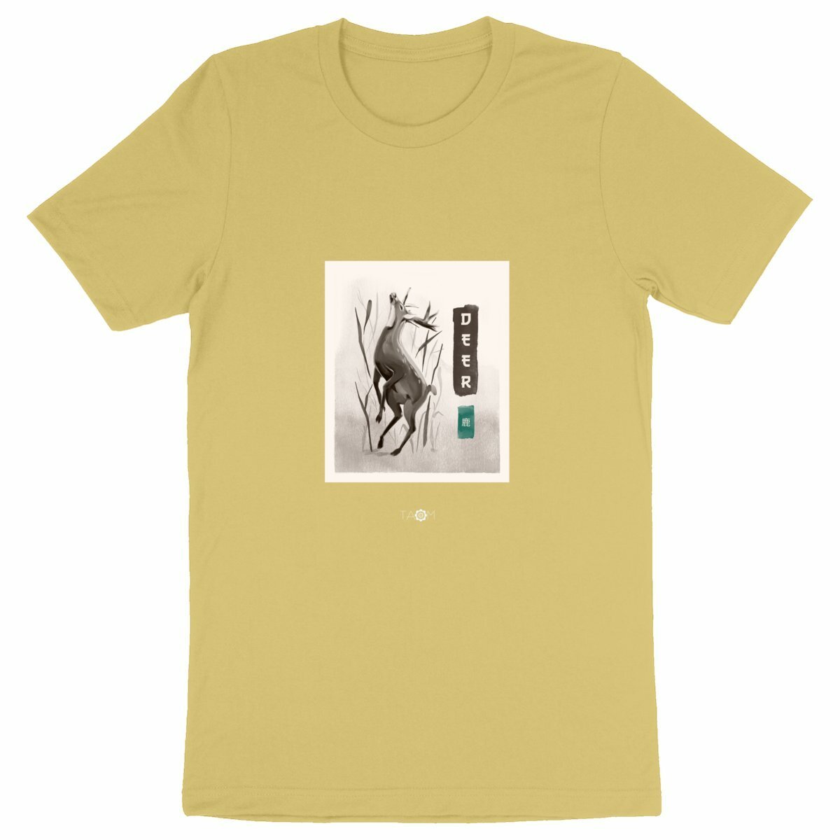 T-Shirt Unisexe CALLIGRAPHIE Cerf