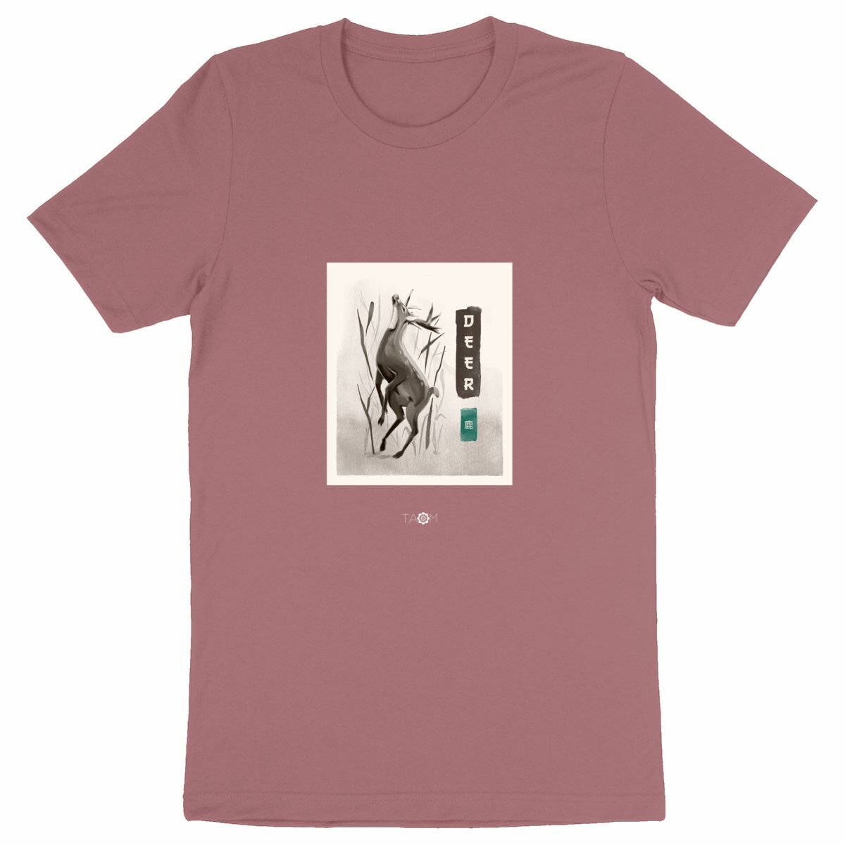 T-Shirt Unisexe CALLIGRAPHIE Cerf