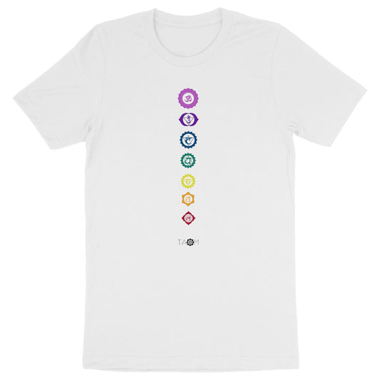 T-shirt Unisexe CHAKRA Mandala dans le dos